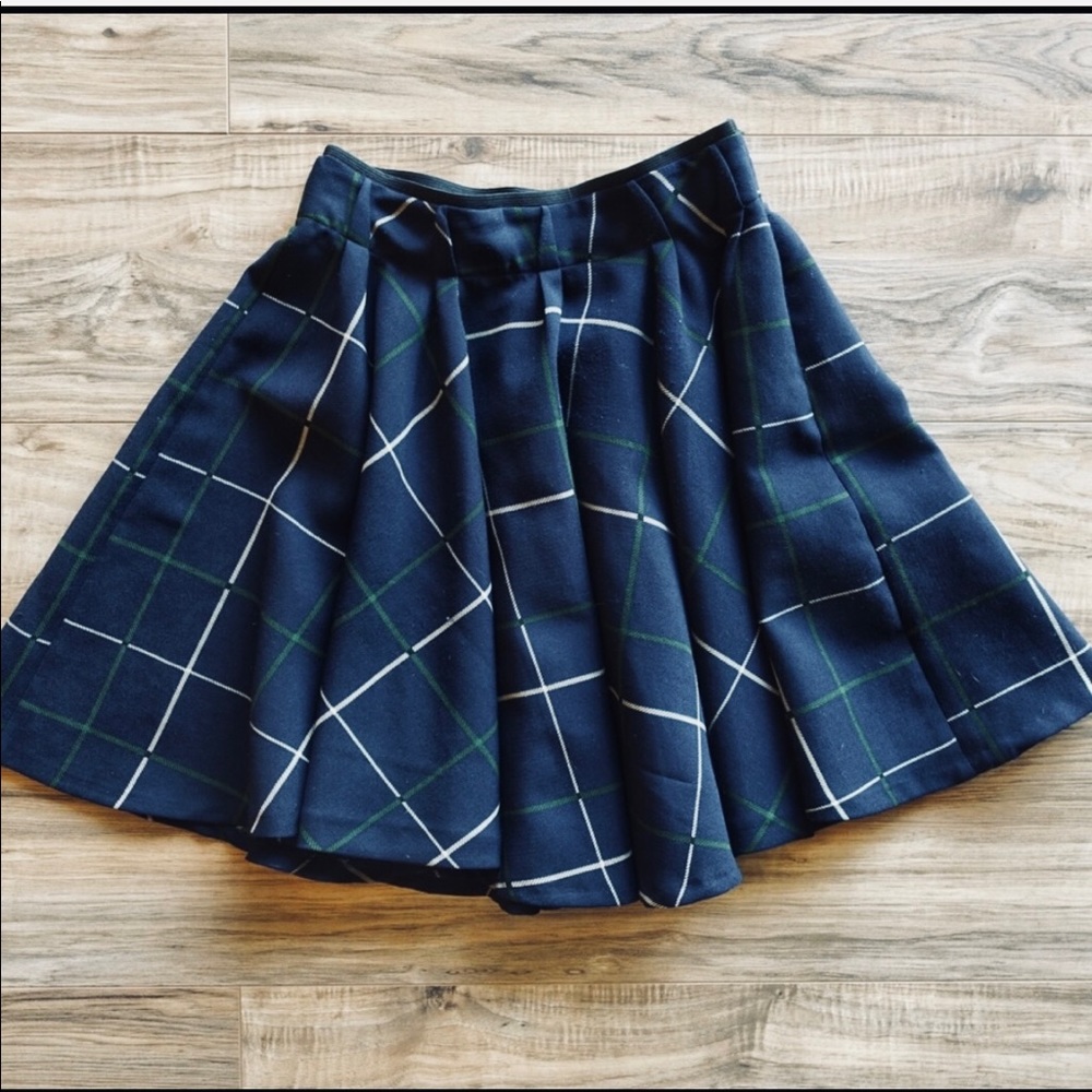 Plaid skirt